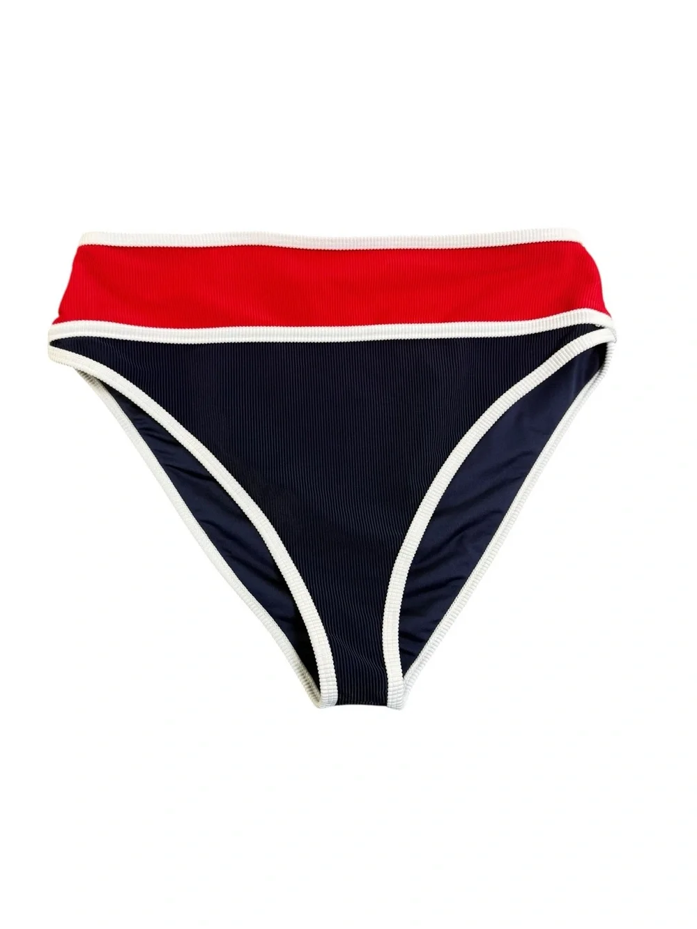 New‎ BEACH RIOT Carlotta Bottom in Americana Colorblock Size XL